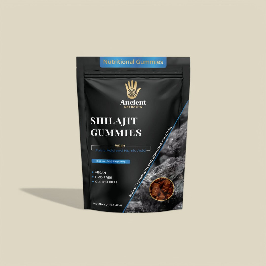 Shilajit Gummies with Ashwagandha, Chaga and Vitamin D