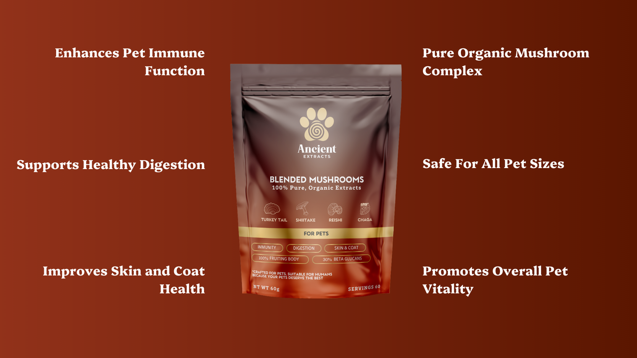 Pet Blend - Veterinarian formulated pet supplement.