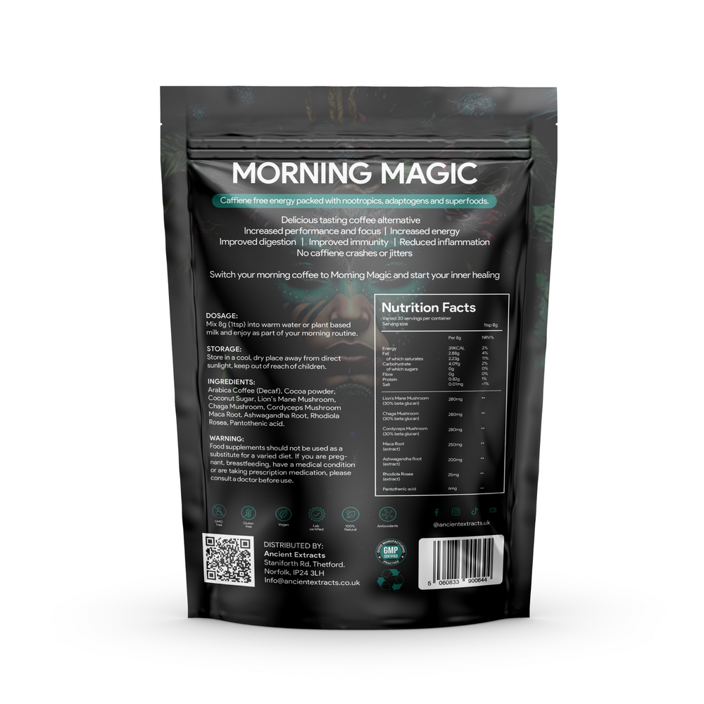 
                  
                    Morning Magic Coffee Decaffeinated Coffee
                  
                